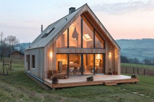 Maison préfabriquée en Bretagne : constructeur de maisons modulaires en bois sur-mesure